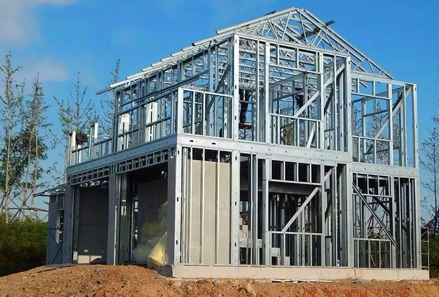 轻钢别墅主要材料展示