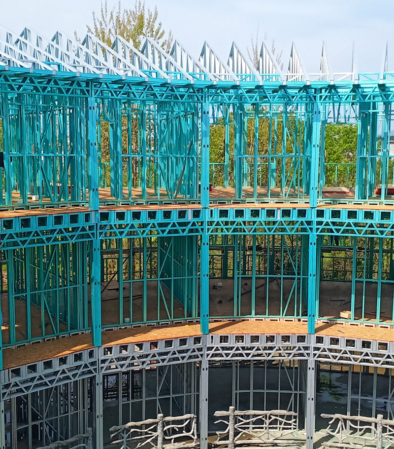 轻钢结构别墅房屋材料出口美国需要走哪些流程？