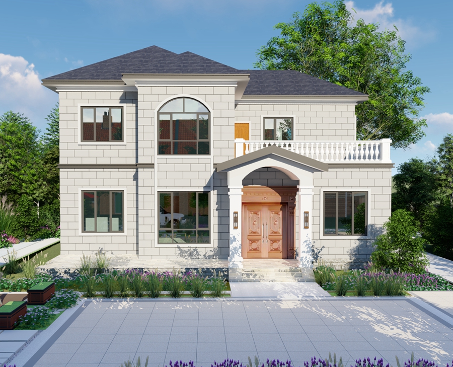 睿婕轻钢别墅（欧式风HL-05）