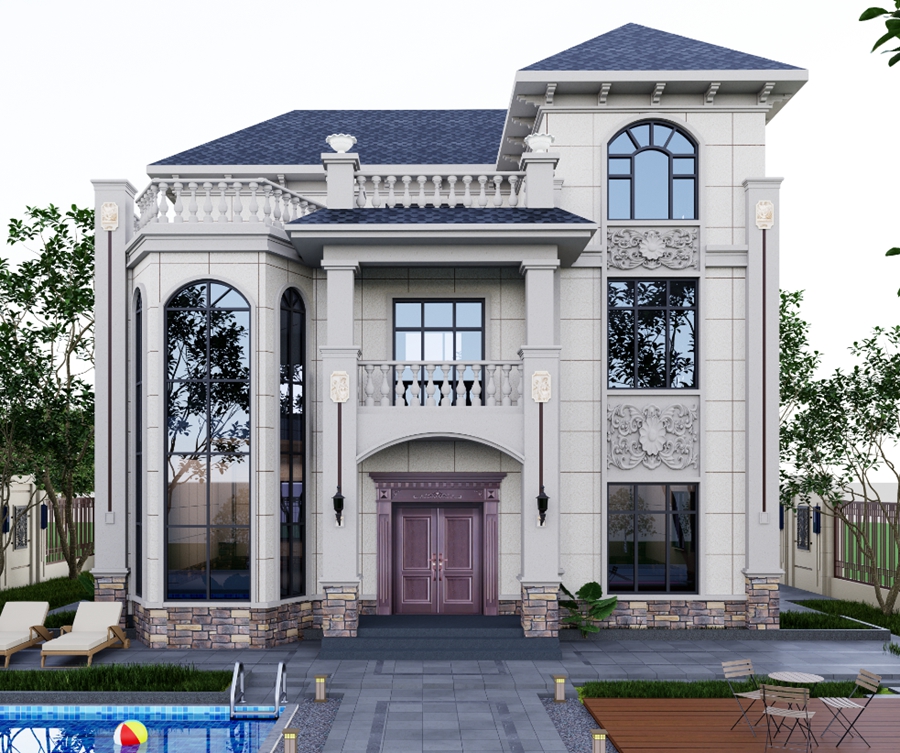 轻钢别墅：欧式浪漫，打造浪漫品味