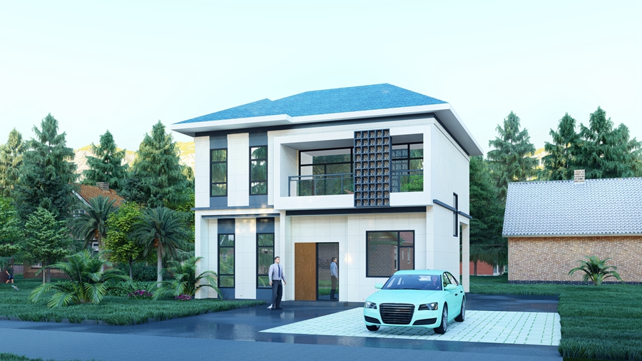 轻钢别墅的室内空间通风如何解决？