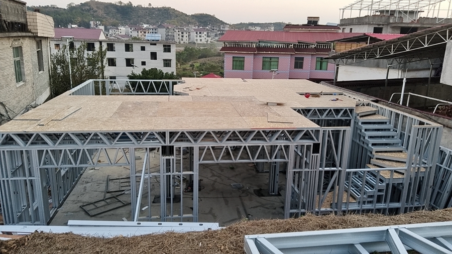 睿婕轻钢别墅携手江西抚州业主 自建房项目，共铸美好家园