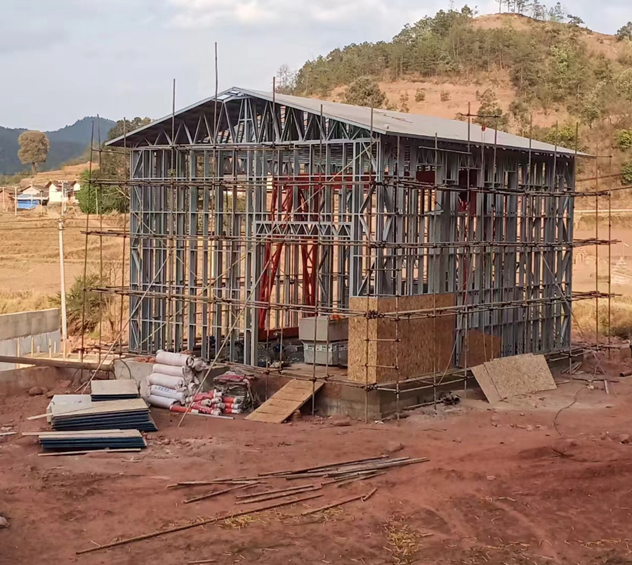 睿婕四川轻钢设备房项目竣工完成，交付业主使用！