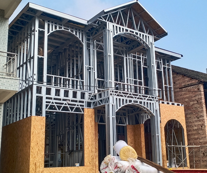 轻钢别墅内部灌浆是否会腐蚀？