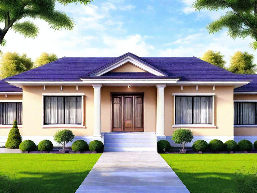 一层中式风格轻钢别墅户型（图四）