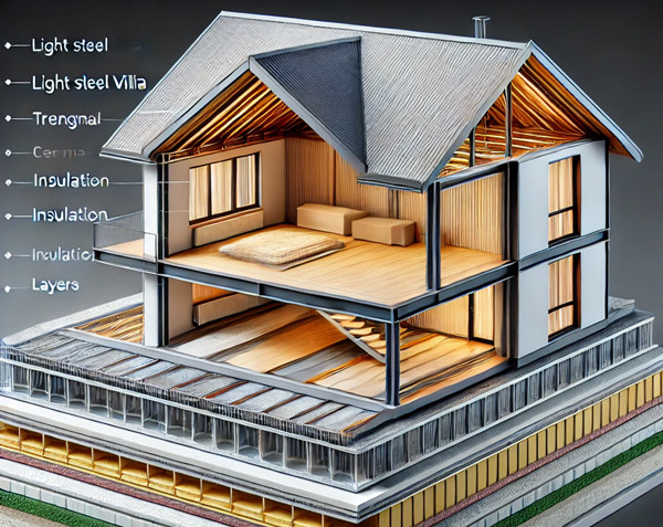 轻钢别墅楼板用什么材料最好：优缺点分析与专业建议