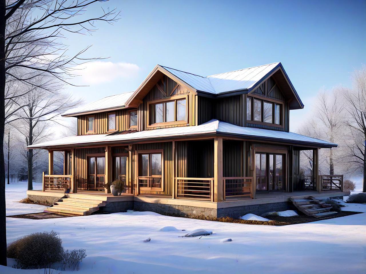 冬季装修轻钢别墅好吗？睿婕轻钢别墅为您解答装修优势