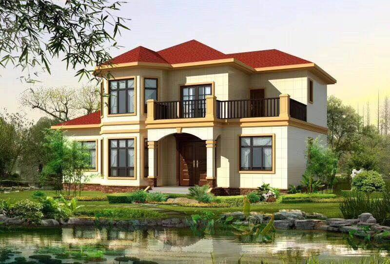 二层260平米轻钢别墅户型图