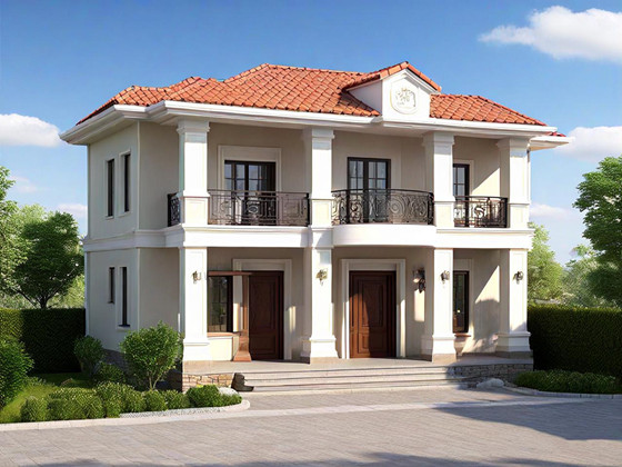 二层210平方轻钢别墅户型图